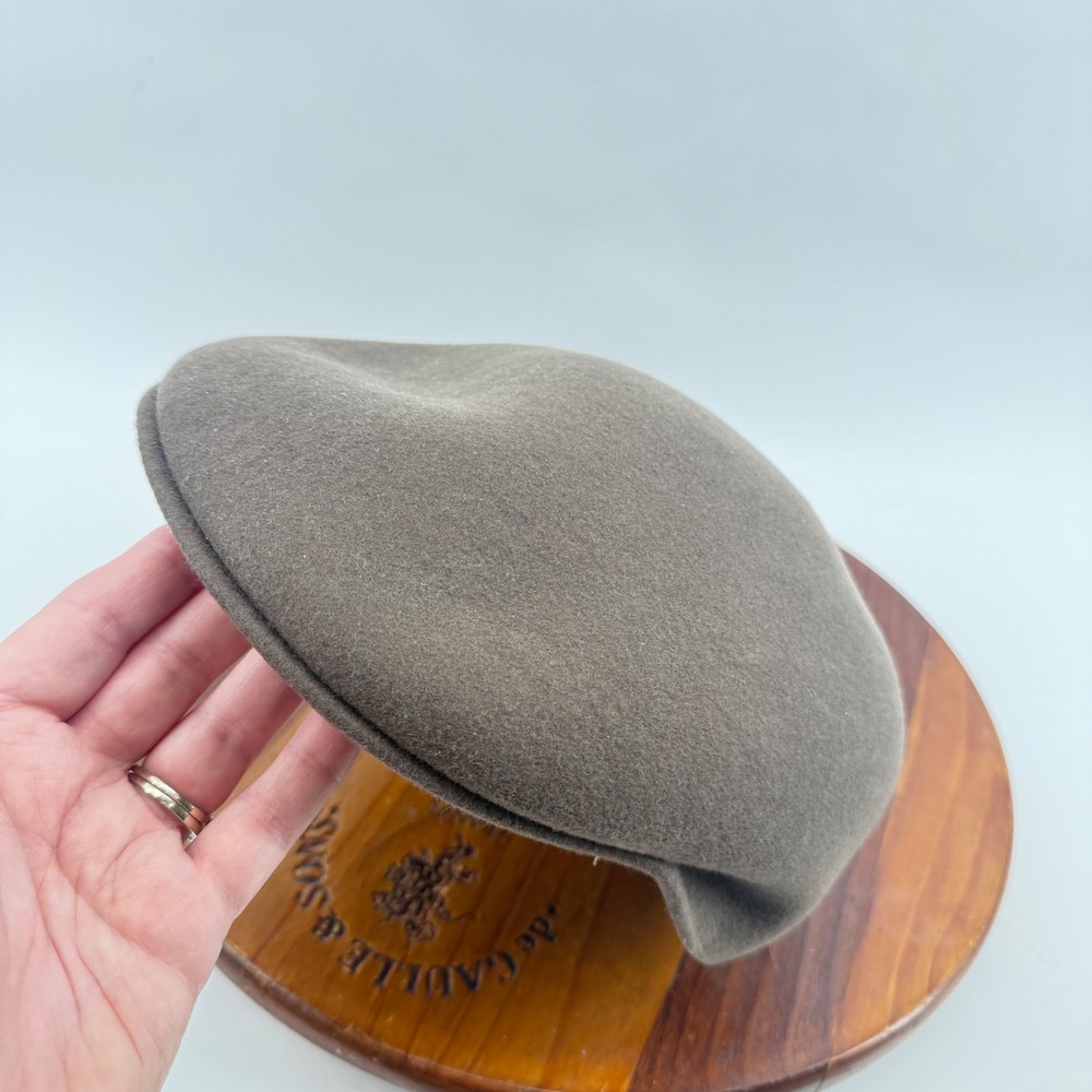 Vintage Pendleton Flat Cap Mens Large Brown 100% Virgin Wool Newsboy Ivy Hat - Picture 5 of 10